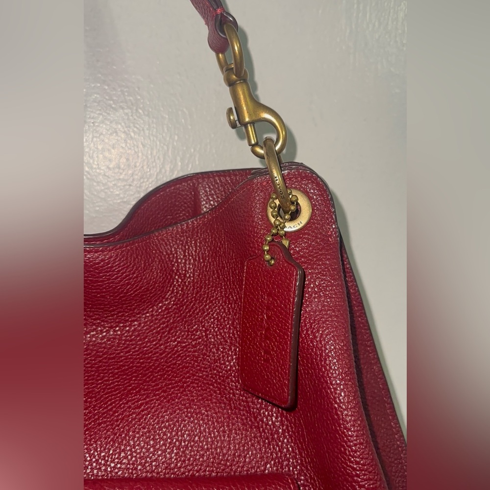 Coach soho tabby- burgundy - Picture 6 of 9